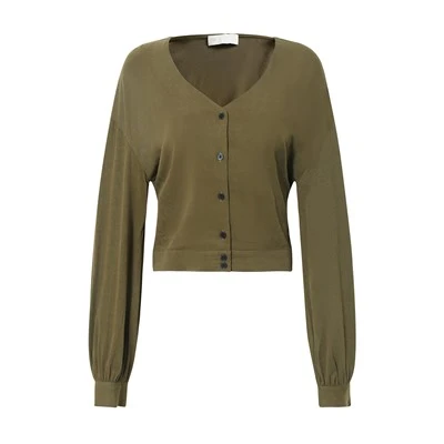 Elegant Green Long Sleeve Shirt Blouse
