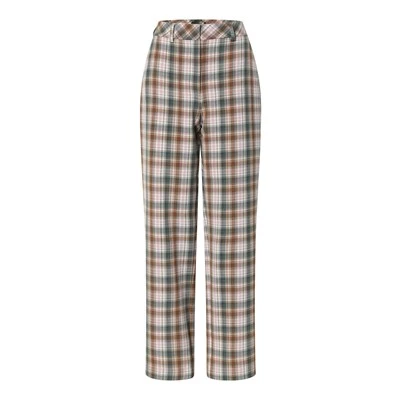 Straight-Leg Cotton Blend Pants